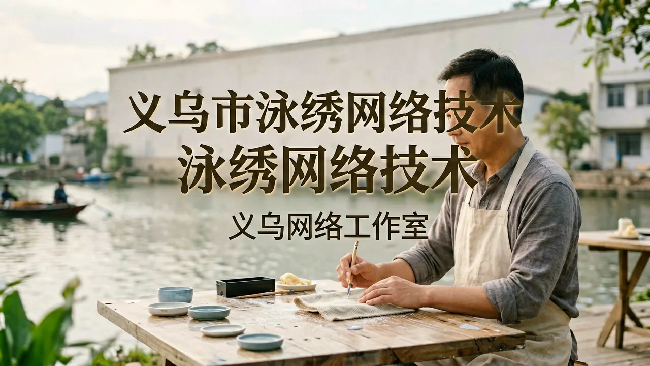 义乌市泳绣网络技术工作室 主题配图